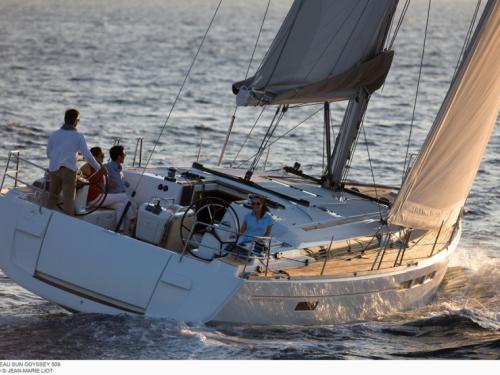 Sailing yacht Sun Odyssey 509 available for charter in Playa Blanca Village