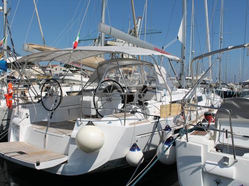 Sailboat Sun Odyssey 519 for hire in Marsala Marina