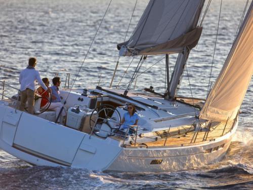 Yacht Sun Odyssey 519 available for charter in Saint Mandrier sur Mer