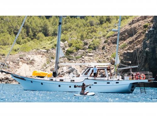 Sailing boat Vagabond 52 available for charter in Playa Blanca Village