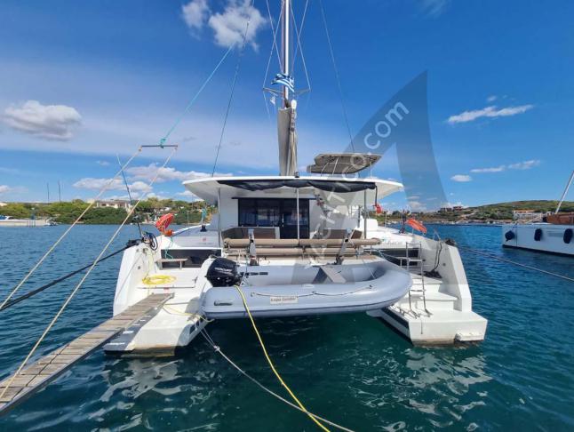 Cat Astrea 42 available for charter in Lavrio