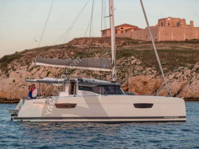 Catamaran Astrea 42 available for charter in Fethiye