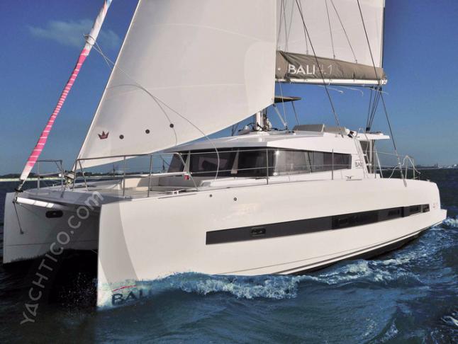 Katamaran Bali 4.1 chartern in Uturoa
