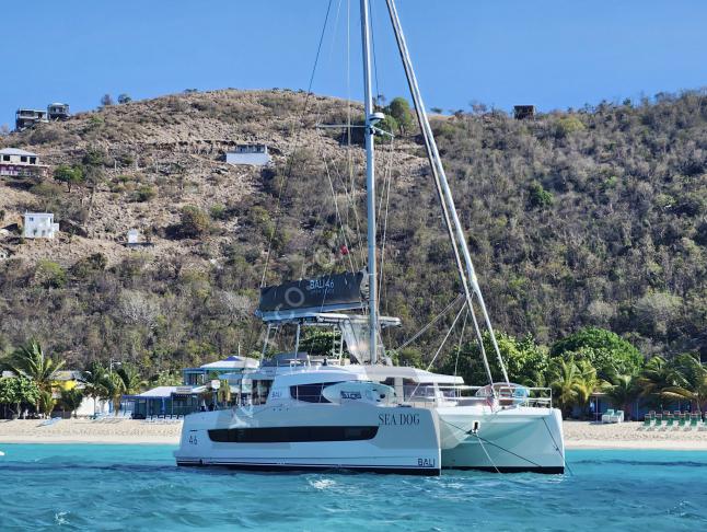 Cat Bali 4.6 available for charter in Maya Cove