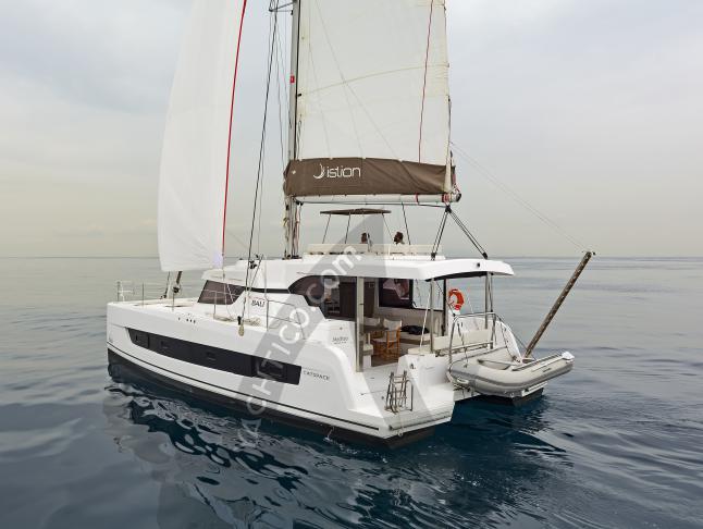 Catamaran Catspace available for charter in Gouvia Marina
