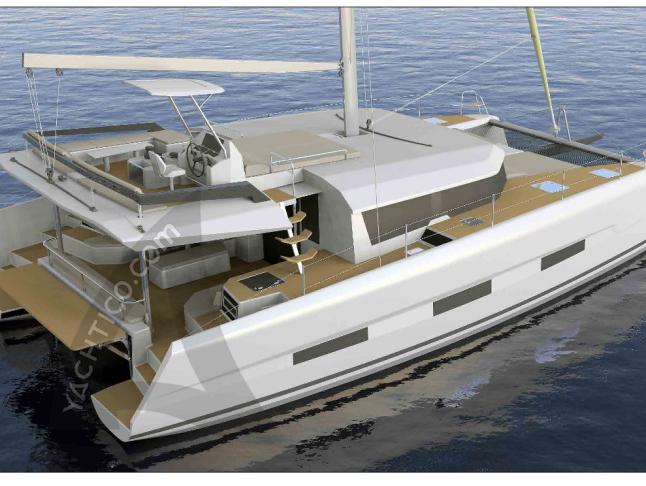Catamaran Dufour 48 for hire in Marina Frapa