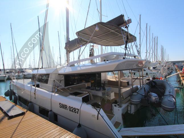 Cat Dufour Catamarans 48 available for charter in Cecina