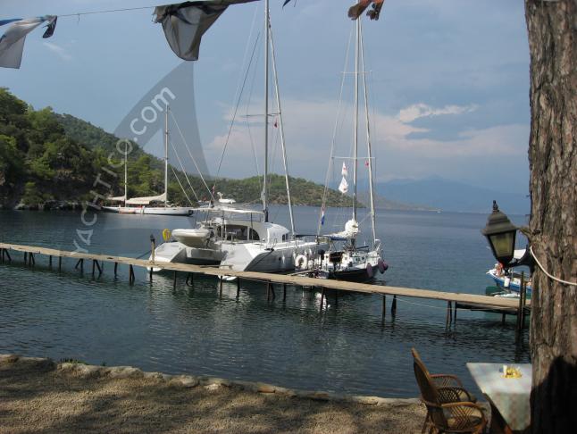 Catamaran Lagoon 380 for hire in Marmaris