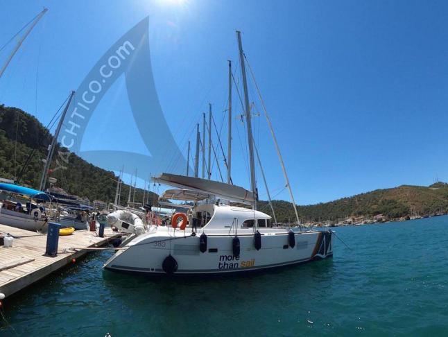 Catamaran Lagoon 380 available for charter in Fethiye