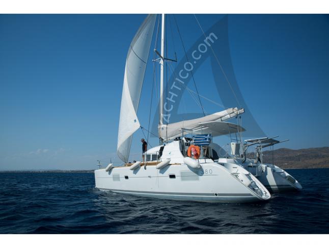 Cat Lagoon 380 S2 for rent in Preveza Marina
