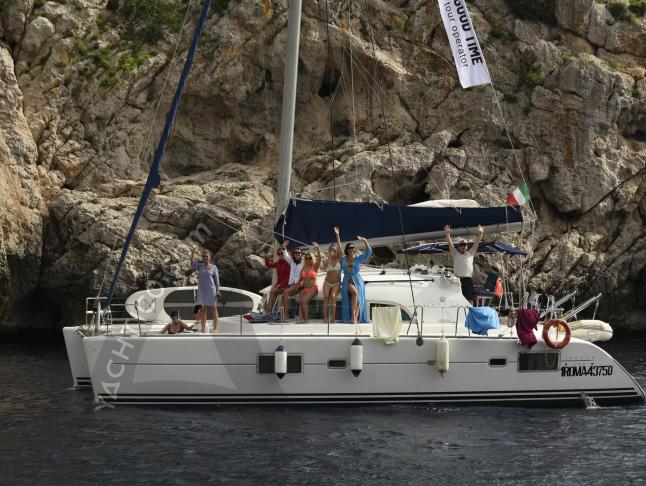 Cat Lagoon 380 S2 available for charter in Lefkas