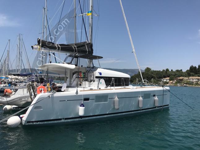 Catamaran Lagoon 39 available for charter in Lavrio