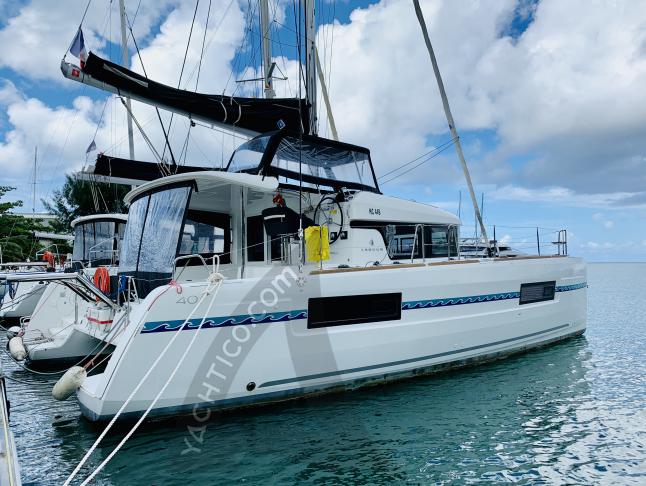 Catamaran Lagoon 40 available for charter in Eden Island Marina