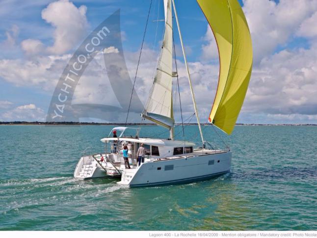 Catamaran Lagoon 400 for hire in ACI Marina Trogir