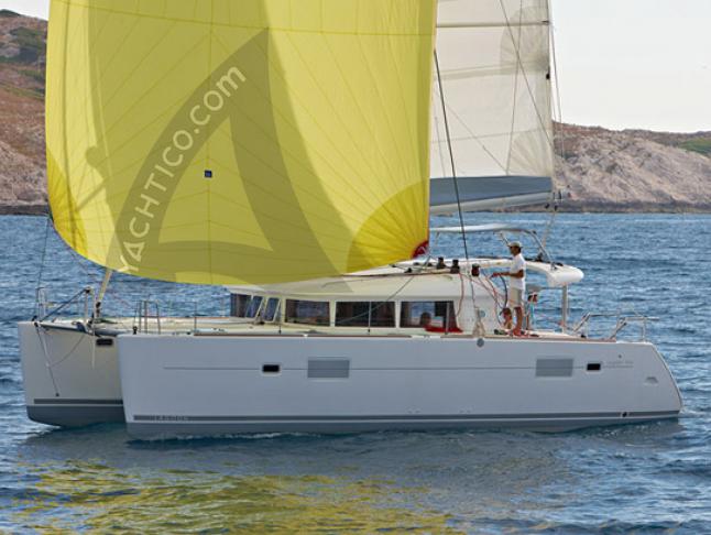 Cat Lagoon 400 available for charter in Marina Anse Marcel