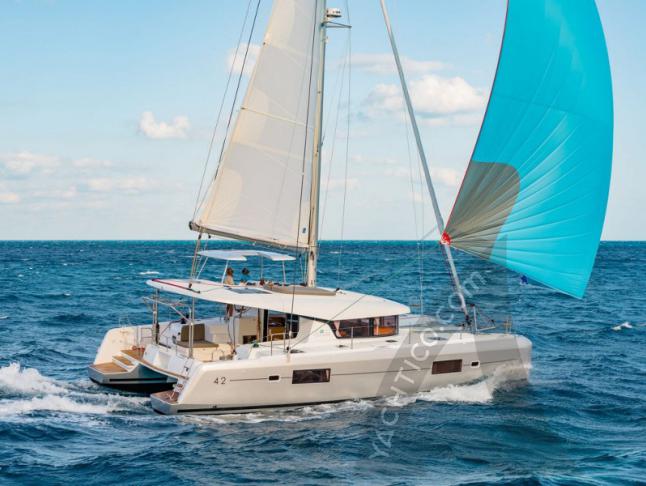 Cat Lagoon 42 for rent in Sant Antoni de Portmany