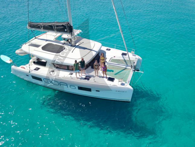 Cat Lagoon 42 for rent in Marina San Antonio