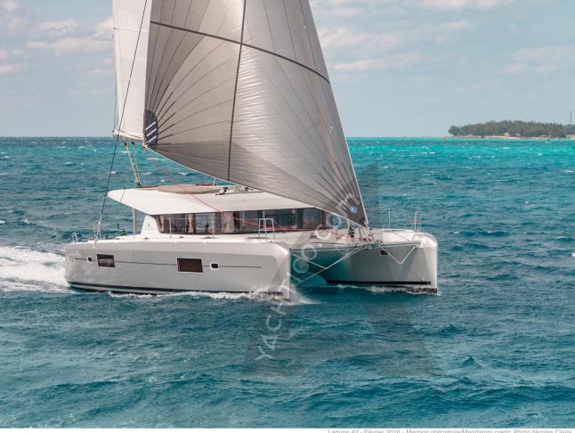 Cat Lagoon 42 available for charter in Port Victoria