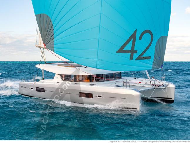 Cat Lagoon 42 available for charter in Trogir