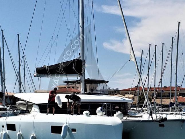 Cat Lagoon 42 available for charter in Lavrio