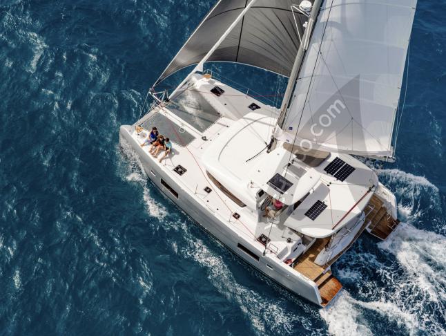 Cat Lagoon 42 available for charter in Parikia