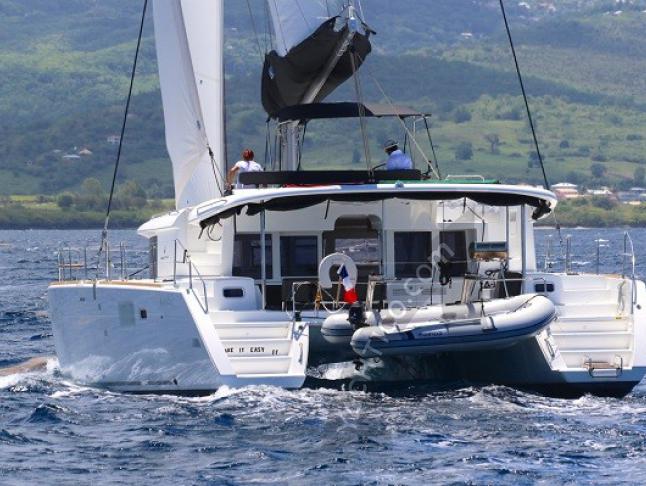 Catamaran Lagoon 450 available for charter in Marigot