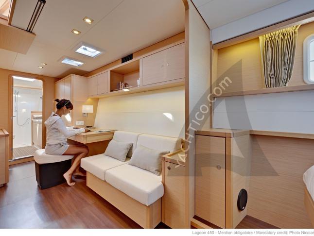 Cat Lagoon 450 F available for charter in Palma