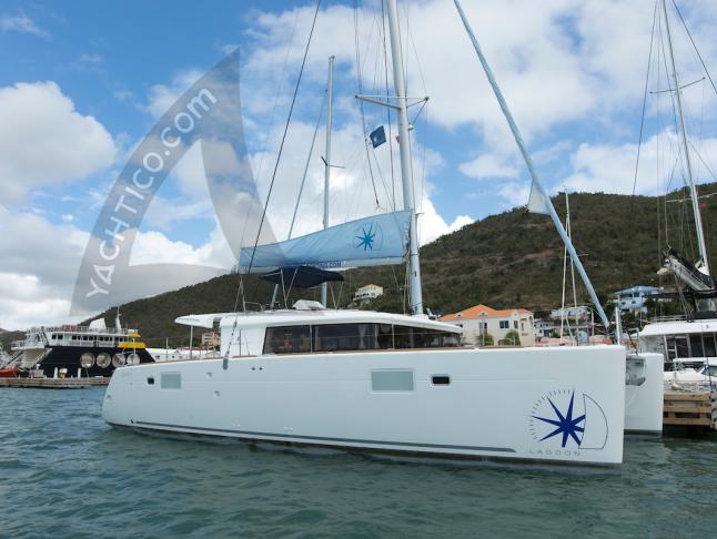 Cat Lagoon 450 F available for charter in Nanny Cay Marina