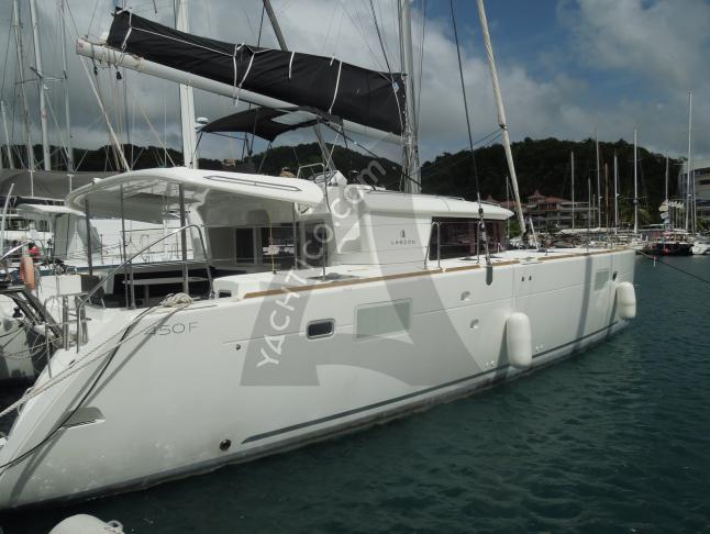 Cat Lagoon 450 F available for charter in Ajaccio