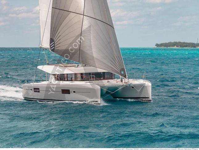 Cat Lagoon 46 available for charter in Red Hook