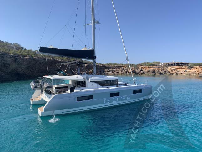 Cat Lagoon 46 for rent in Sant Antoni de Portmany