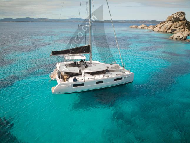 Cat Lagoon 46 available for charter in Porto Pollo
