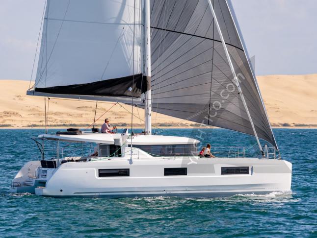 Cat Lagoon 46 available for charter in Eden Island Resort
