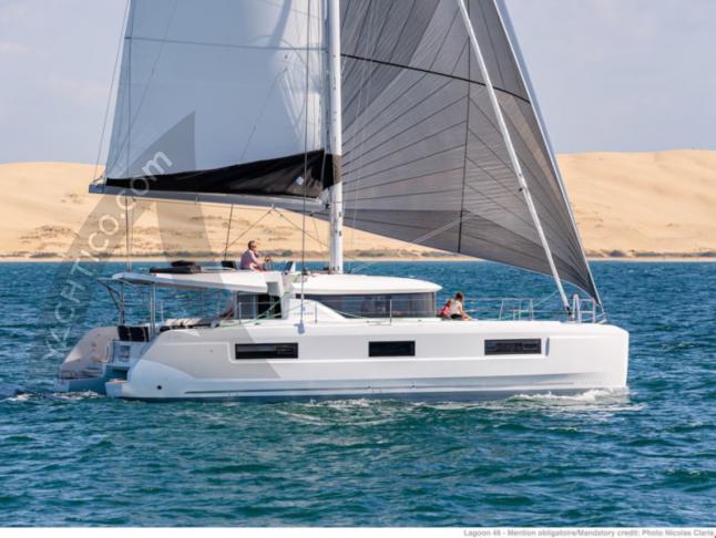 Cat Lagoon 46 for rent in Gouvia