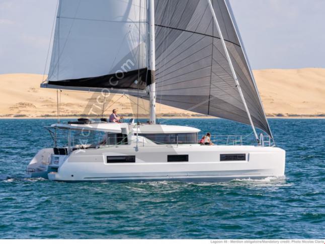 Cat Lagoon 46 for rent in Athens