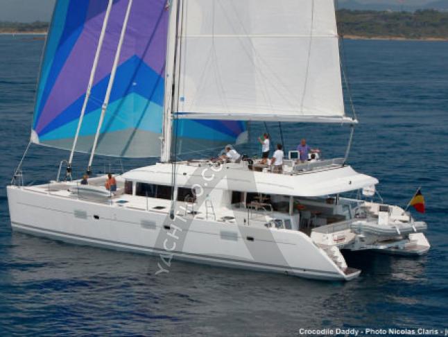 Catamaran Lagoon 620 available for charter in Marigot