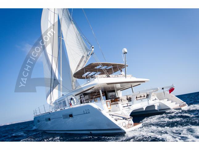 Catamaran Lagoon 620 available for charter in Port d Ajaccio
