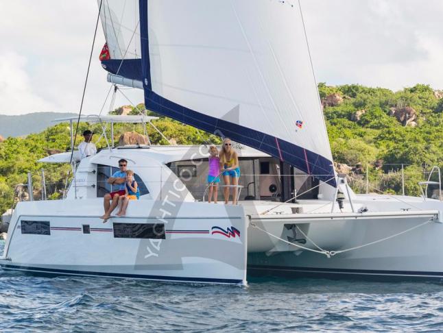 Cat Leopard 40 available for charter in Portorosa