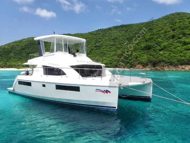 Catamaran Leopard 434 for charter in Gouvia Marina