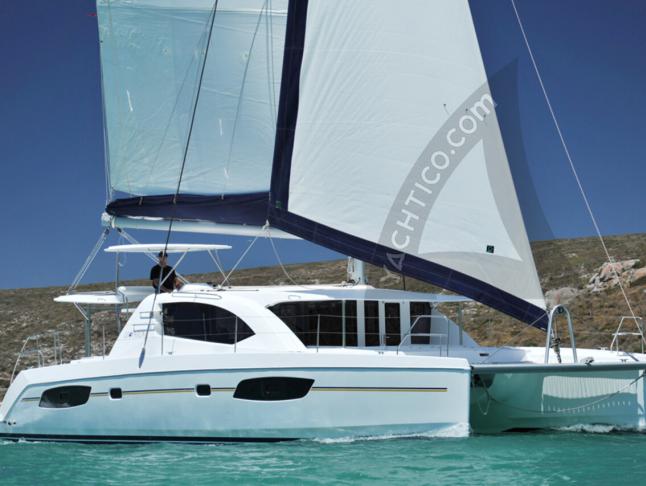 Catamaran Leopard 44 available for charter in Adakoy Marina