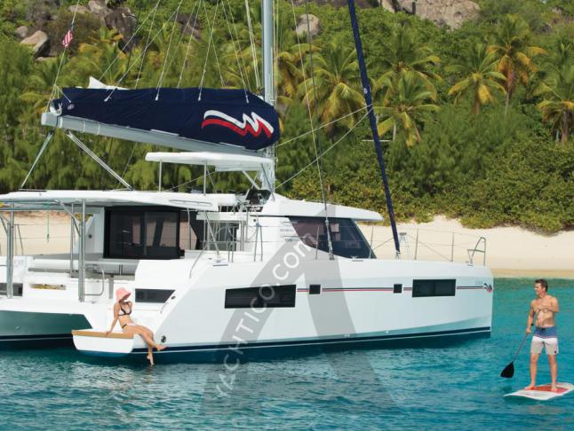 Cat Leopard 45 available for charter in English Harbour Town