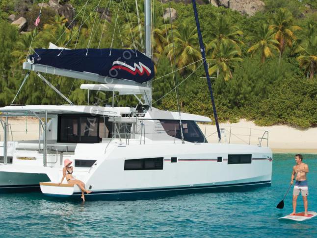 Catamaran Leopard 45 available for charter in Road Town  