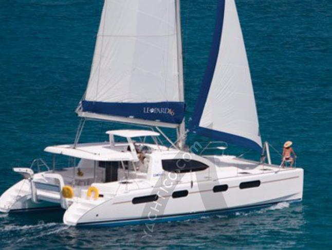 Kat Leopard 46 chartern in Lagoon Marina