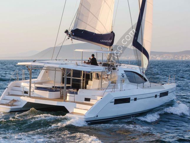 Katamaran Leopard 48 chartern in Fethiye