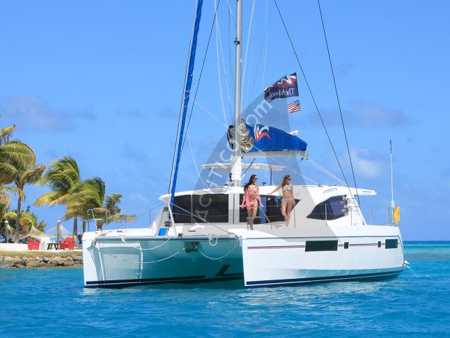 Catamaran Leopard 48 available for charter in Kallithea