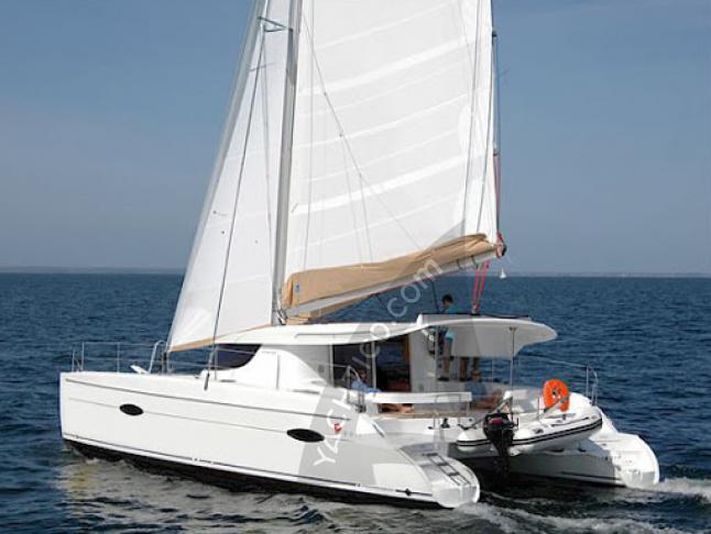 Catamaran Lipari 41 for hire in Adakoy Marina