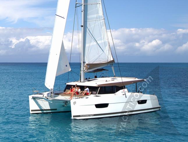 Katamaran Lucia 40 chartern in Nanny Cay Town