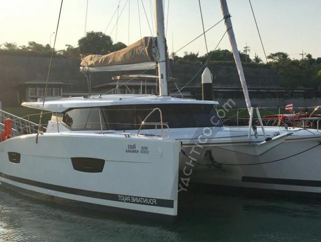 Cat Lucia 40 available for charter in Yacht Haven Marina Phuket