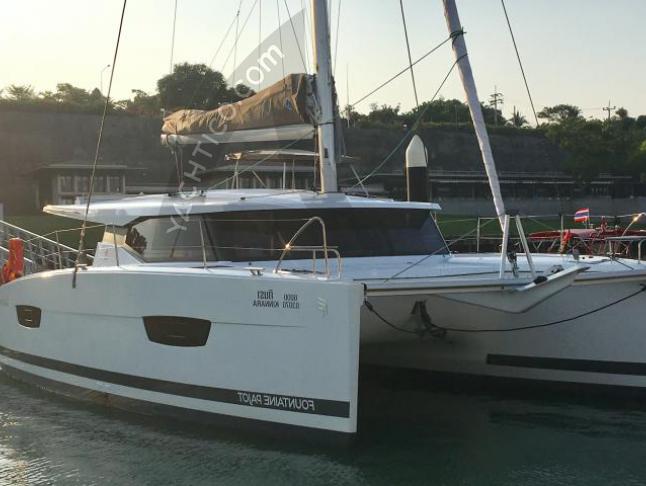 Kat Lucia 40 chartern in Yachthafen Marina Phuket