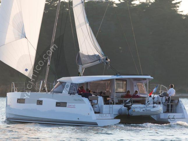 Catamaran Nautitech Open 40 available for charter in Yacht Haven Marina Phuket
